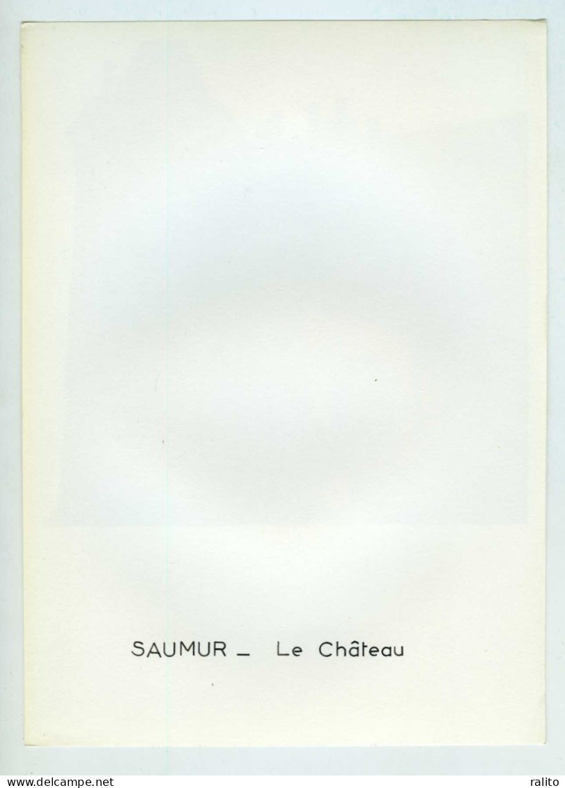 SAUMUR Vers 1960 Le Château Photo 14 X 14 Cm  MAINE-ET-LOIRE - Lugares