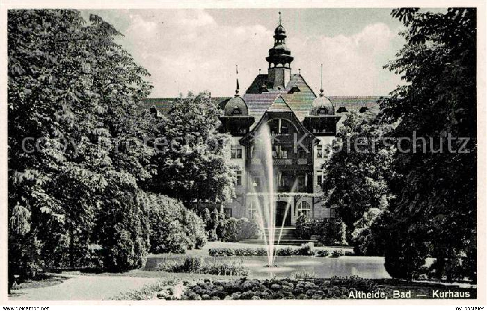 72844535 Altheide Bad Kurhaus Springbrunnen Altheide Bad - Pologne