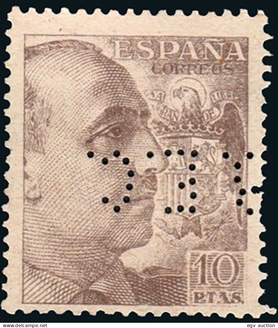 Madrid - Perforado - Edi O 1059 - "B.E.C." (Banco) - Used Stamps