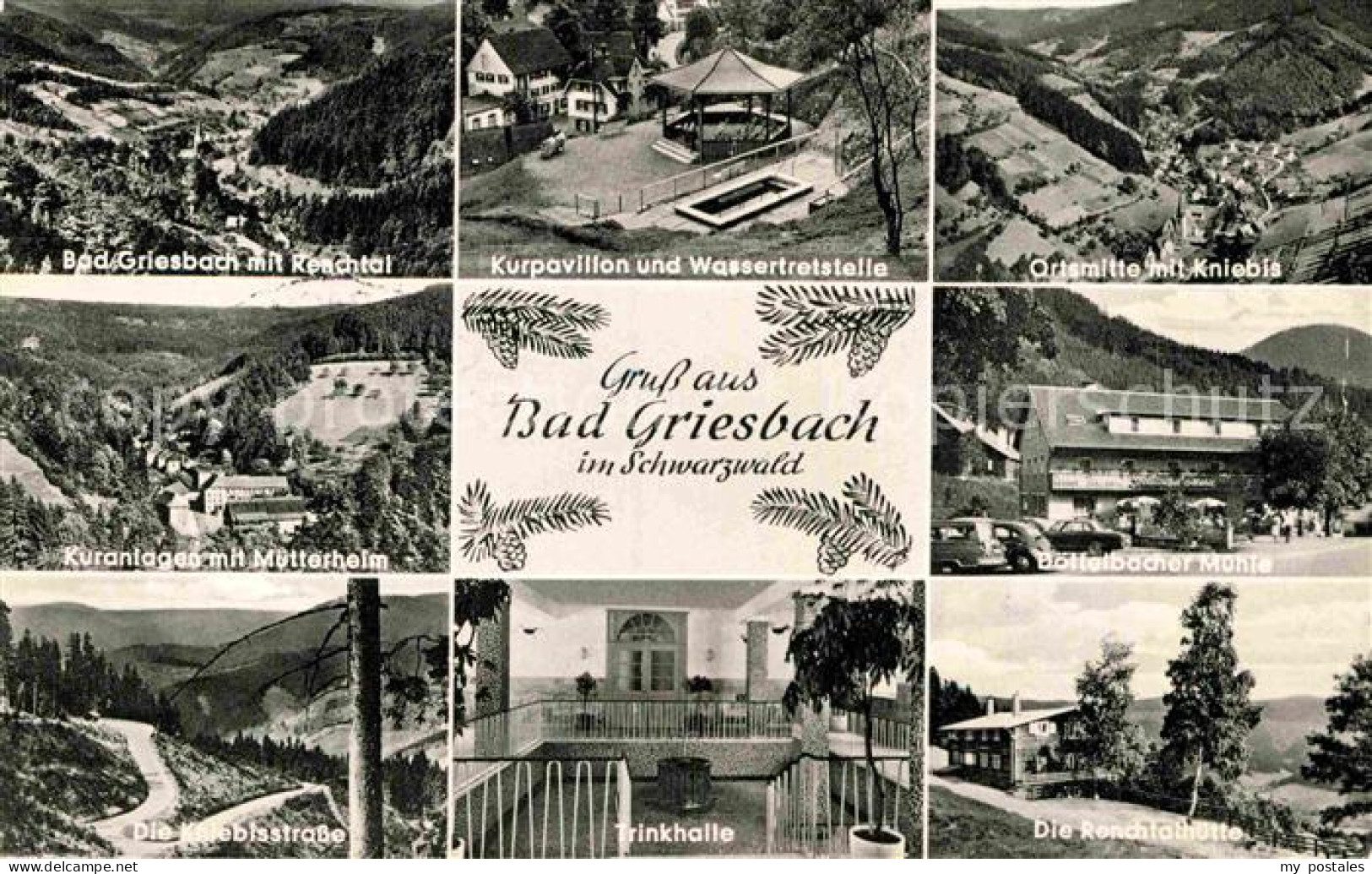 72844511 Bad Griesbach Schwarzwald  Renchtal Kurpavillon Kniebis Muetterheim Tri - Sonstige & Ohne Zuordnung