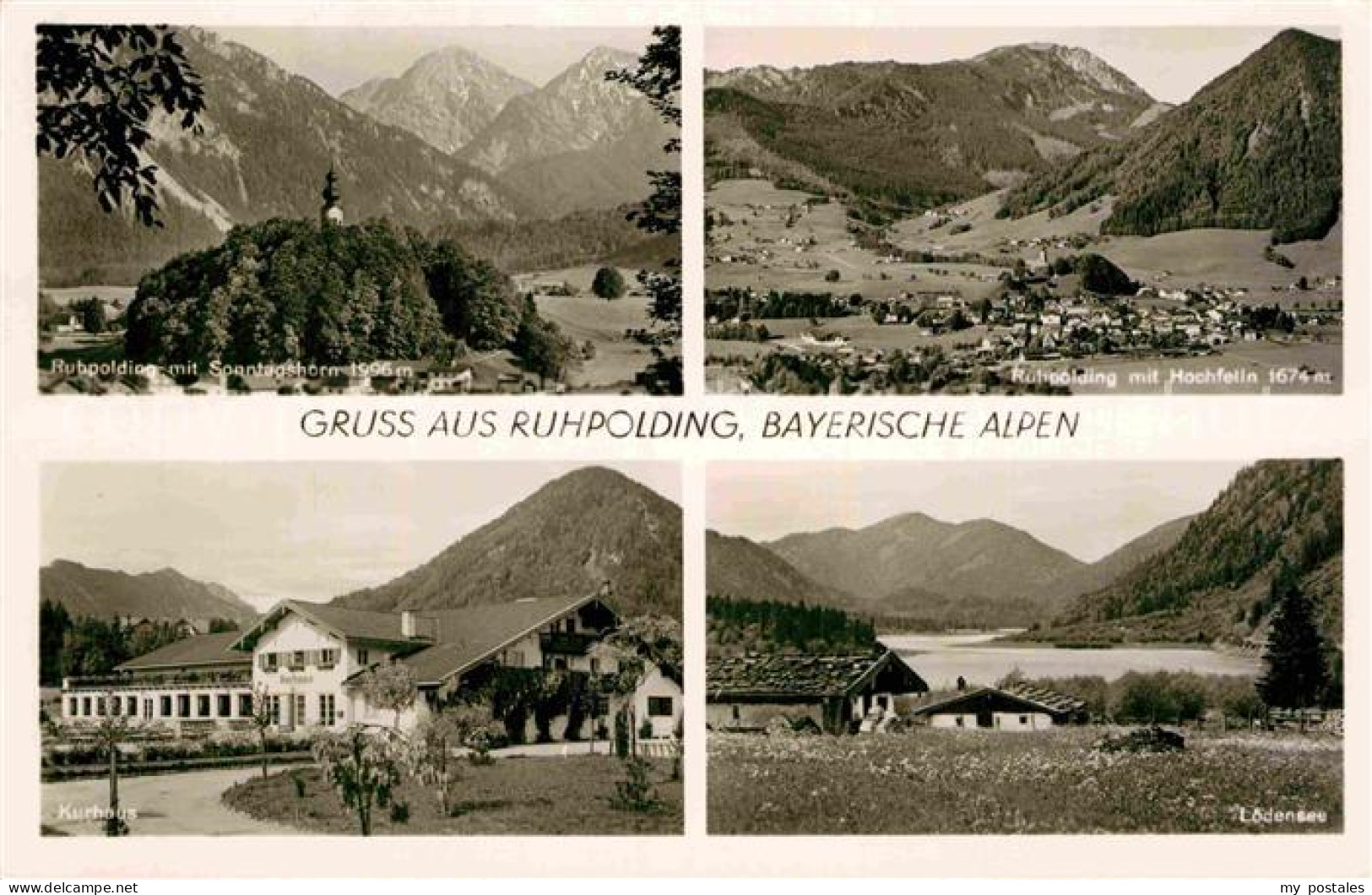 72844500 Ruhpolding Sonntagshorn Hochfelln Kurhaus  Ruhpolding - Ruhpolding