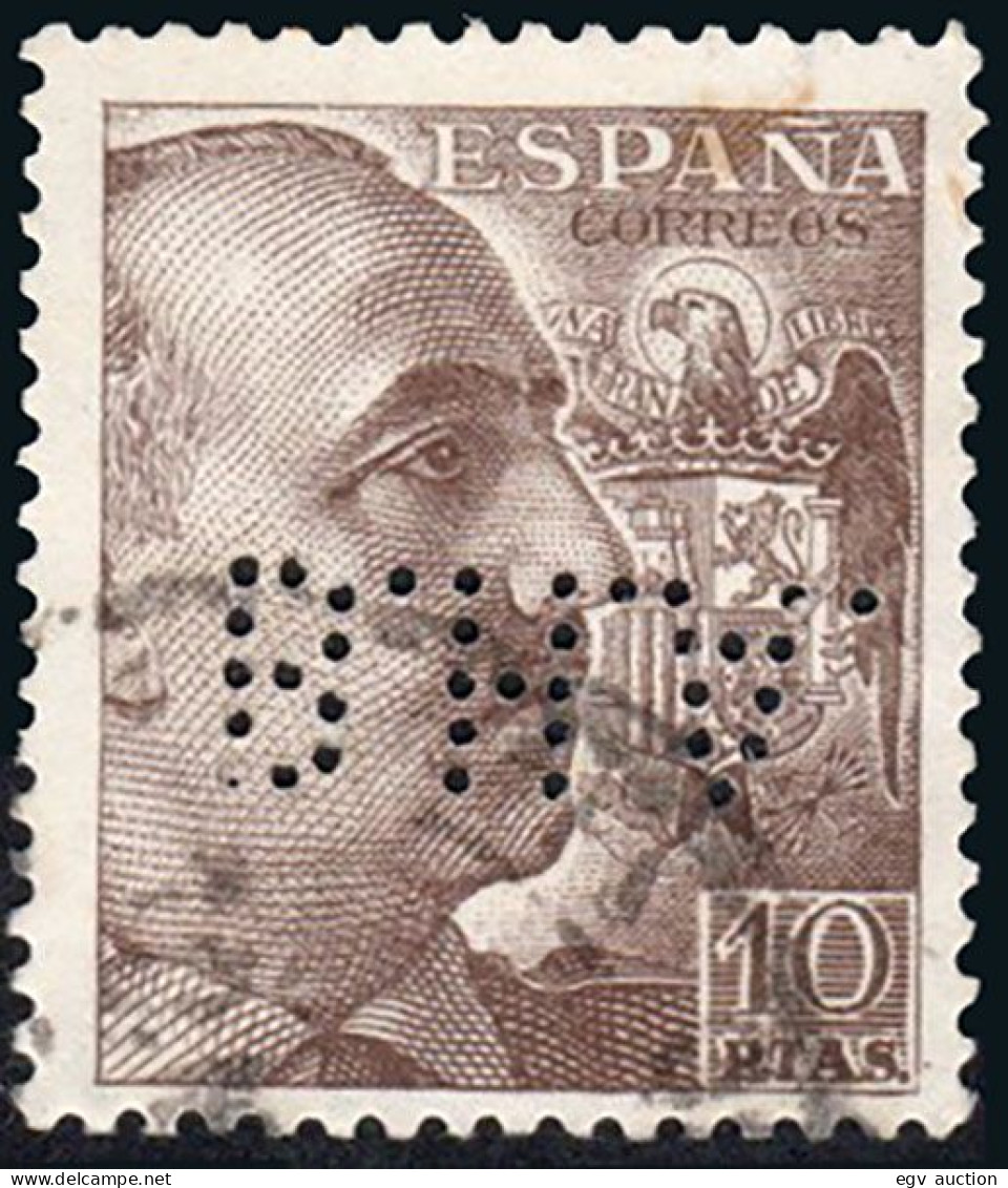 Madrid - Perforado - Edi O 1059 - "B.H.A." (Banco) - Oblitérés