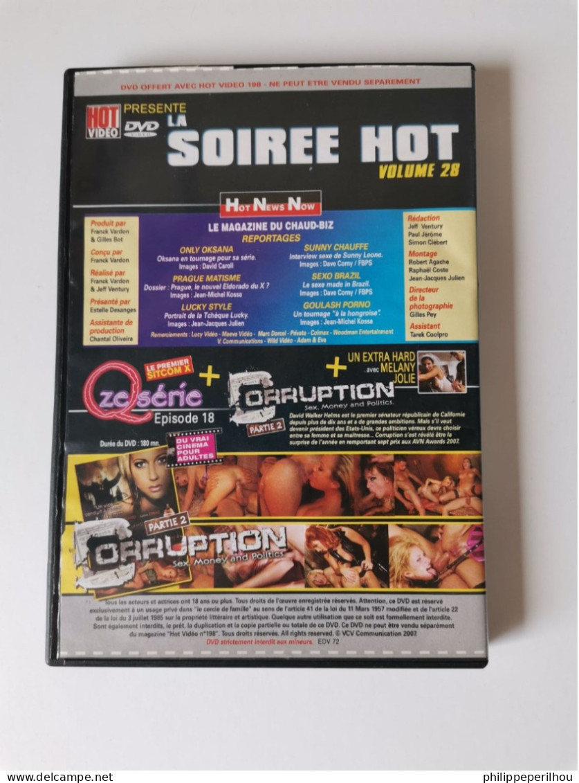 Dvd Adulte Classé X - Otros & Sin Clasificación