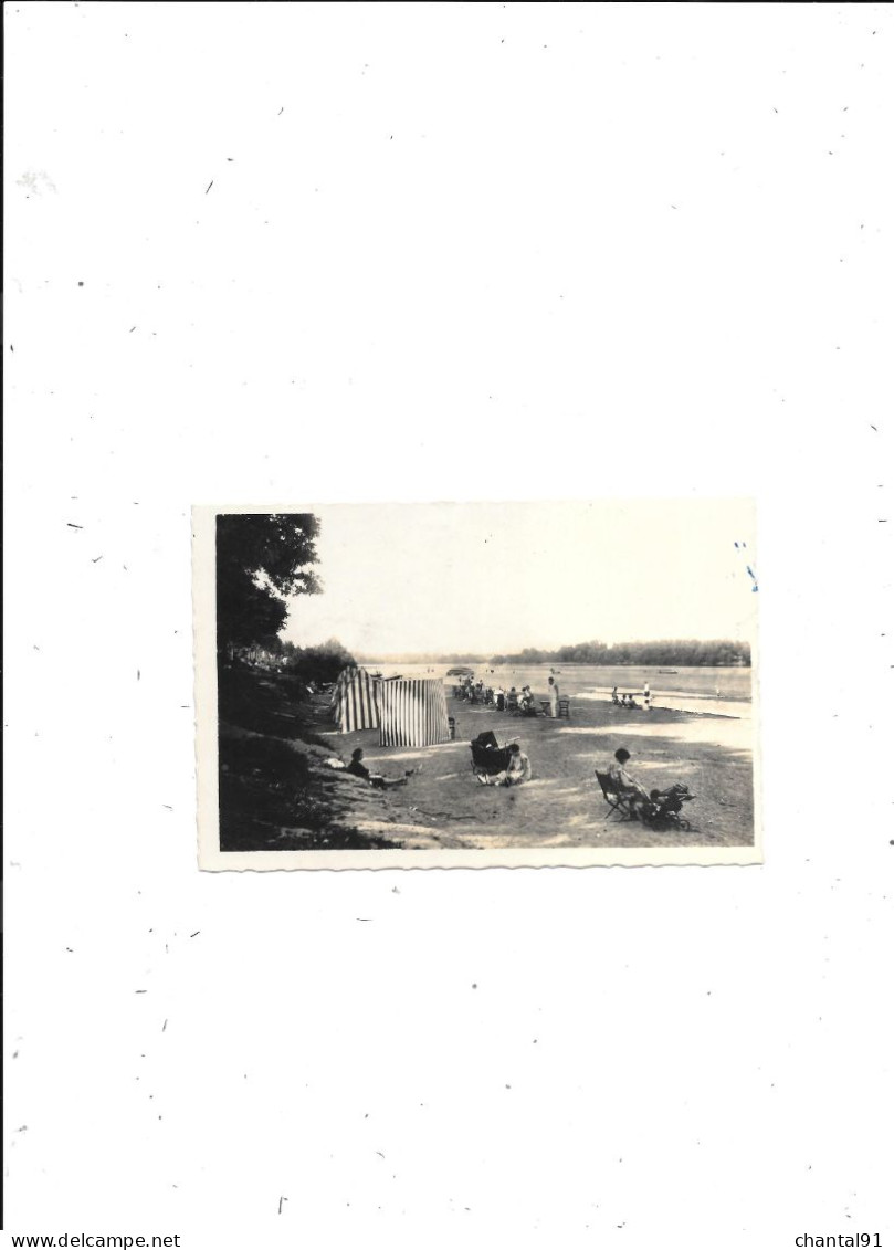 CARTE POSTALE 58 COSNES LA PLAGE - Cosne Cours Sur Loire