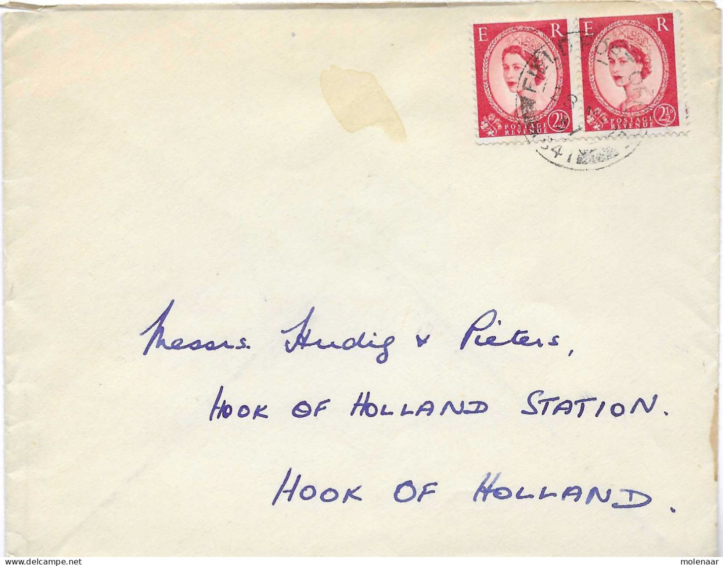 Postzegels > Europa > Groot-Brittannië > 1952-2022 Elizabeth II > Brief Met 2x No. 260 (17511) - Lettres & Documents