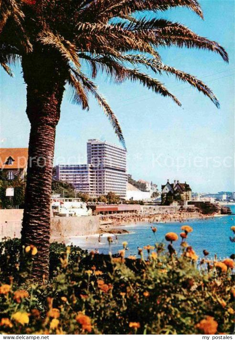 72844373 Estoril Hotel Estoril Sol Badestrand Palmen Portugal - Sonstige & Ohne Zuordnung