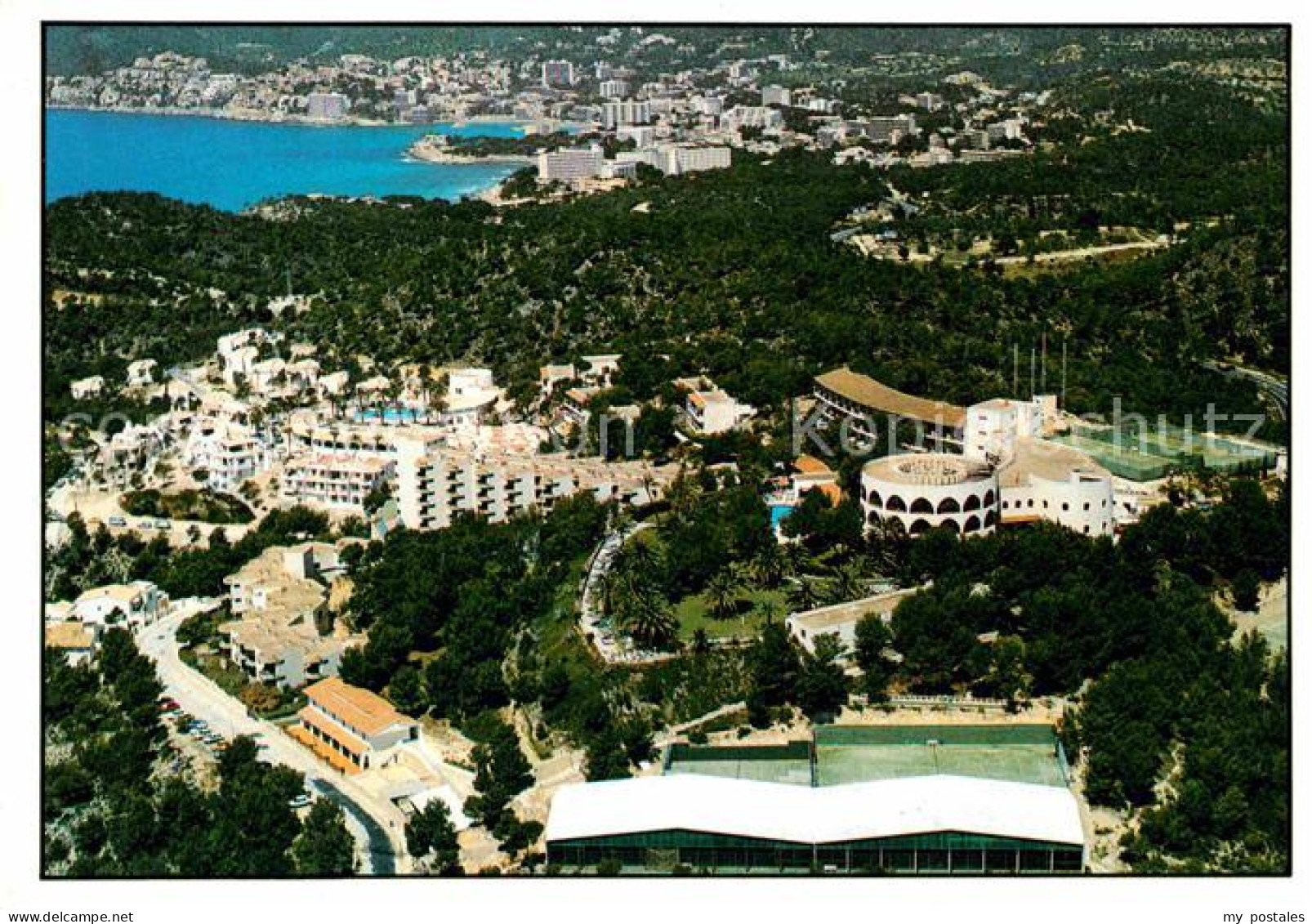 72843988 Paguera Mallorca Islas Baleares Fliegeraufnahme Hotel Club Galatzo  - Sonstige & Ohne Zuordnung