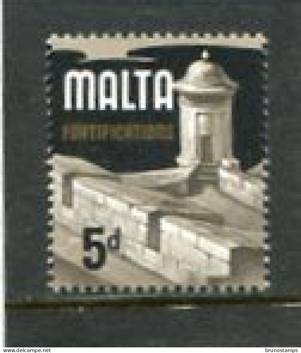 MALTA - 1965  5d  DEFINITIVE  MINT NH - Malta
