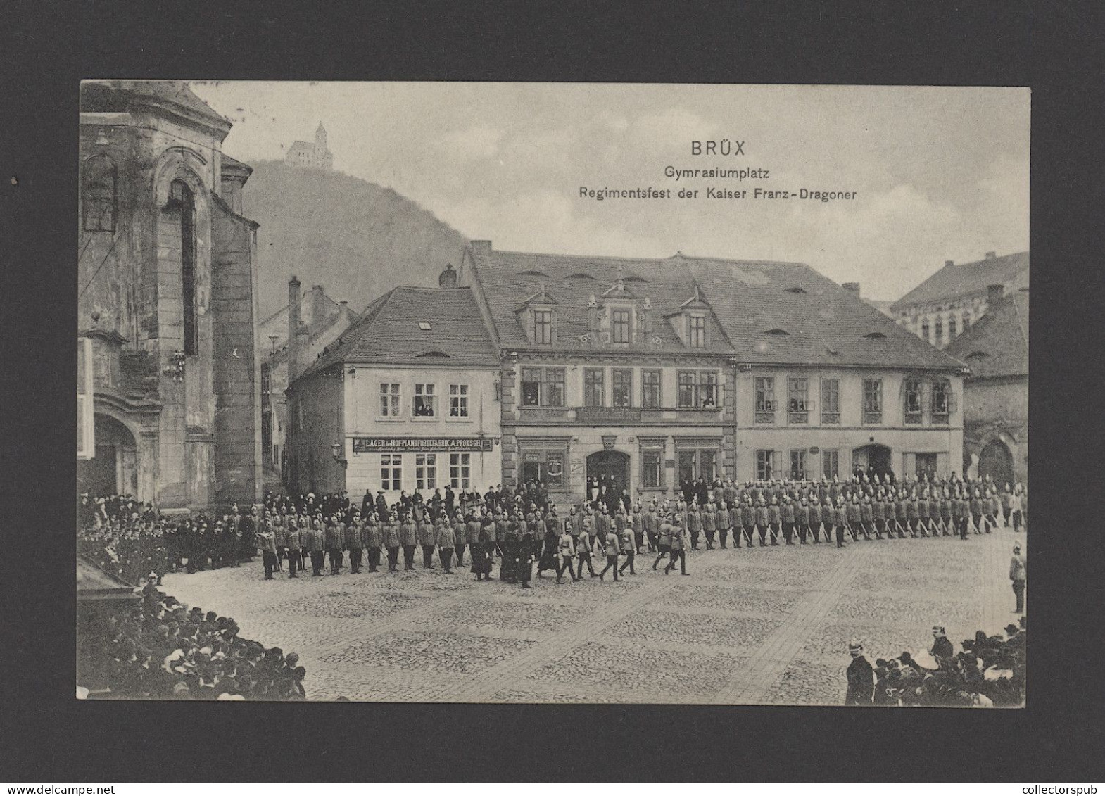 BRÜX  Old Postcard  1914 - Tchéquie