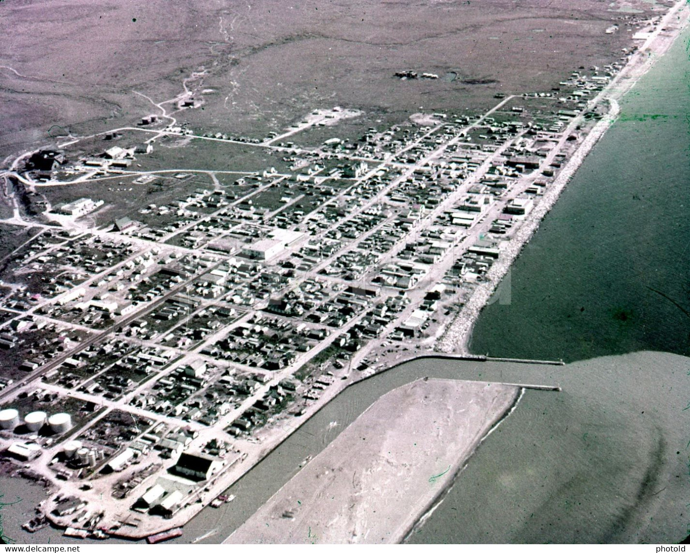 12 SLIDES SET 1960s ESKIMO ANCHORAGE ALASKA AIRPORT USA 35mm DIAPOSITIVE SLIDE NOT PHOTO FOTO NB4120 - Diapositives (slides)