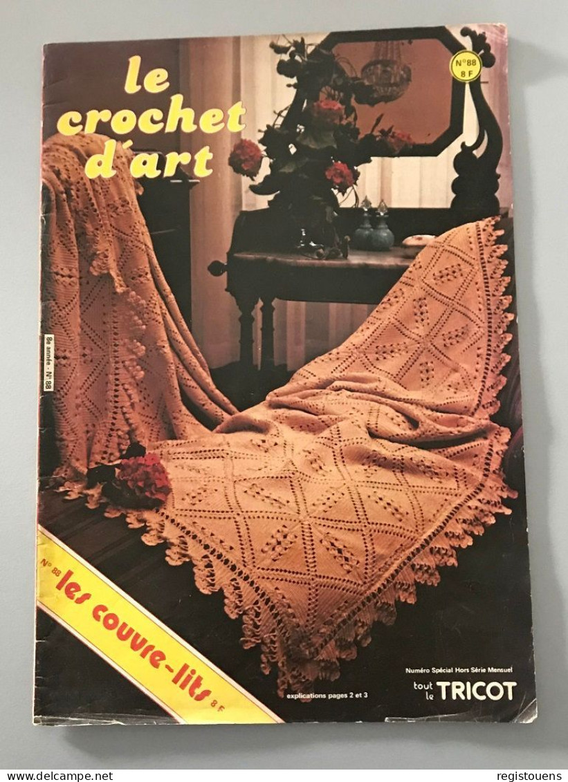 Tout Le Tricot - Le Crochet D'art - N° 88 - Sonstige & Ohne Zuordnung