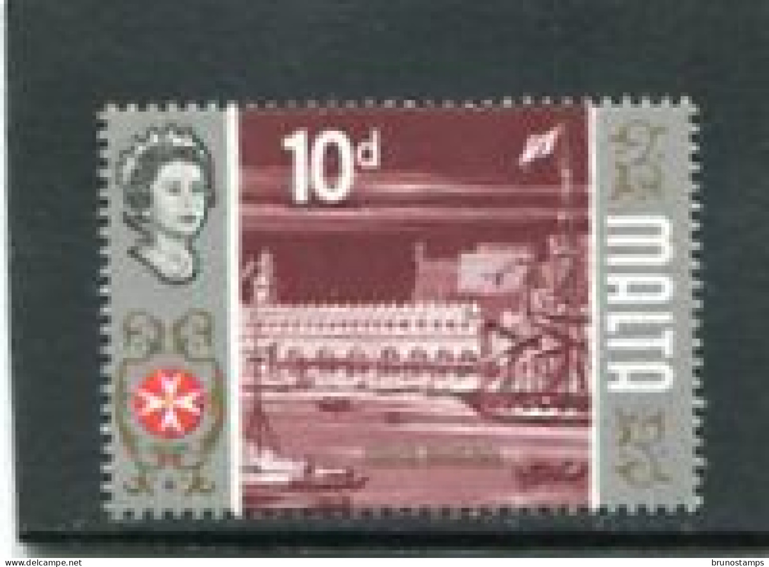 MALTA - 1965  10d  DEFINITIVE  MINT NH - Malte