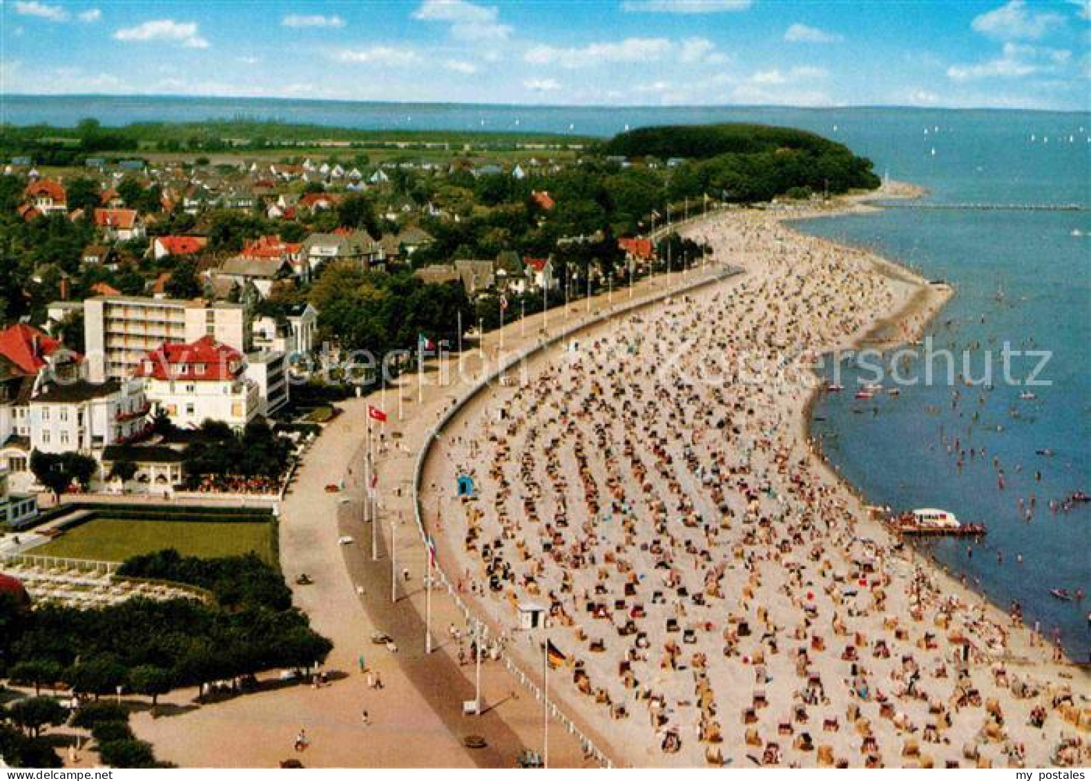 72843757 Travemuende Ostseebad Fliegeraufnahme Travemuende Ostseebad - Luebeck