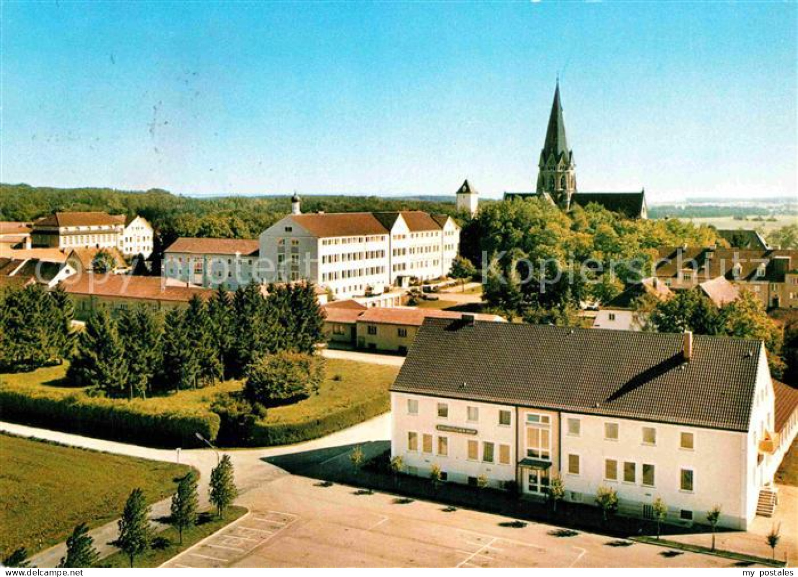 72843732 St Ottilien Eresing Erzabtei St. Ottilien Klosteranlage Herz-Jesu-Kirch - Other & Unclassified