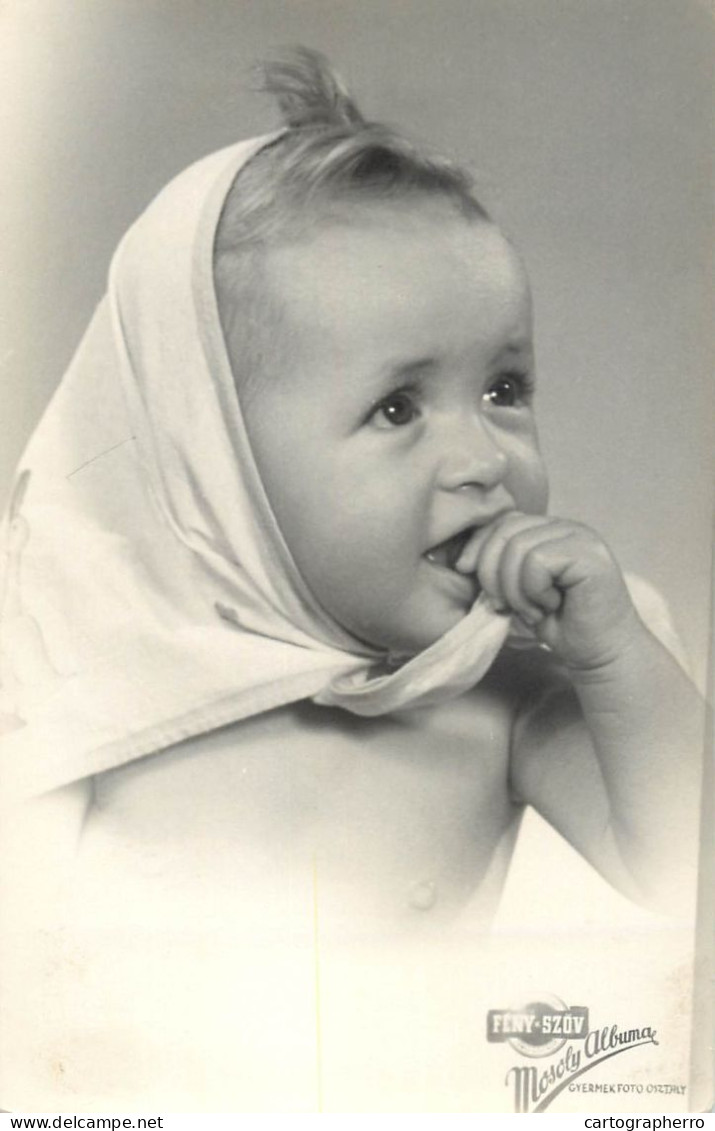 Souvenir Photo Postcard Baby Bebe 1954 - Photographie