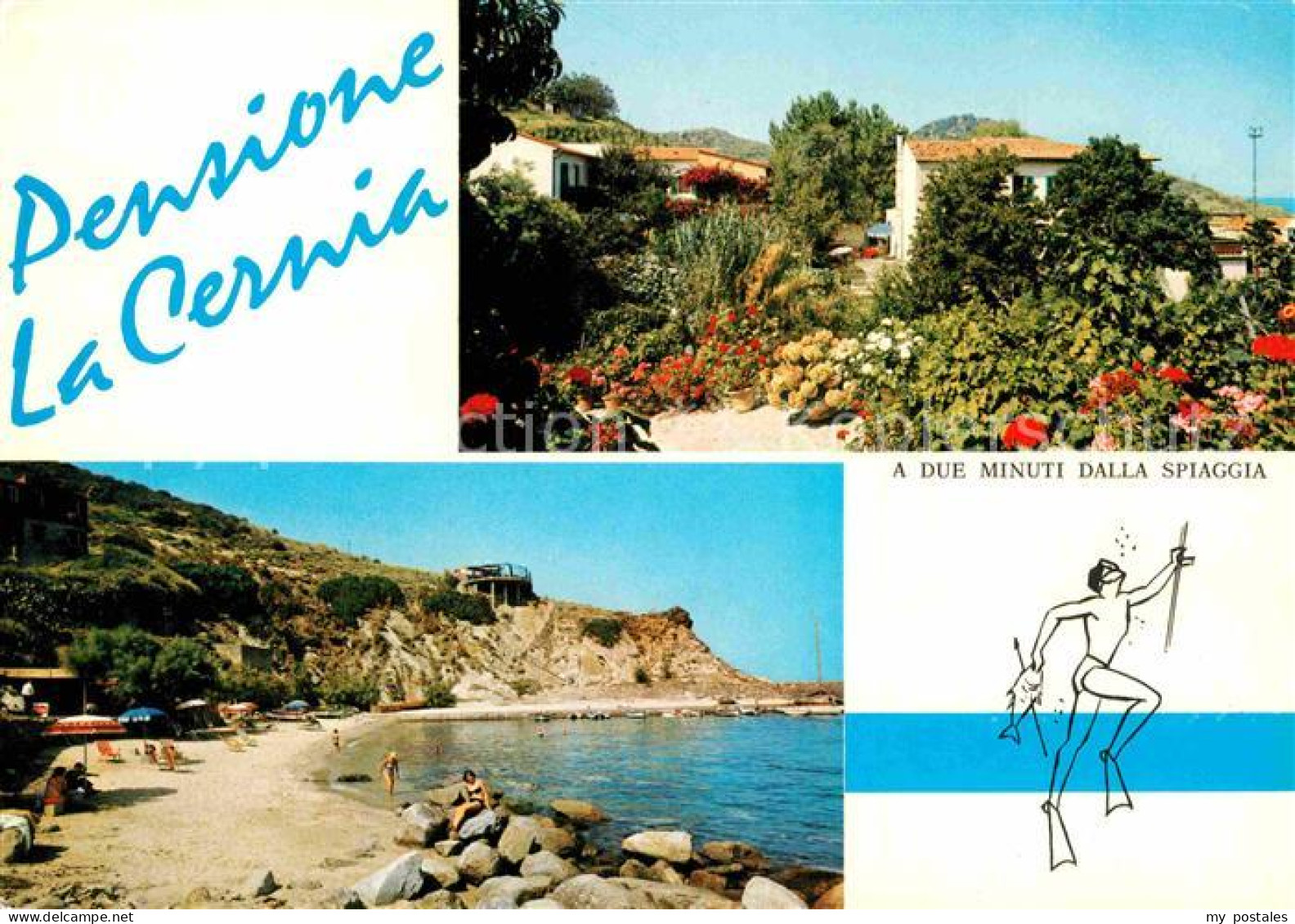 72843719 Sant Andrea Marciana Pensione La Cernia  Isola D Elba - Autres & Non Classés