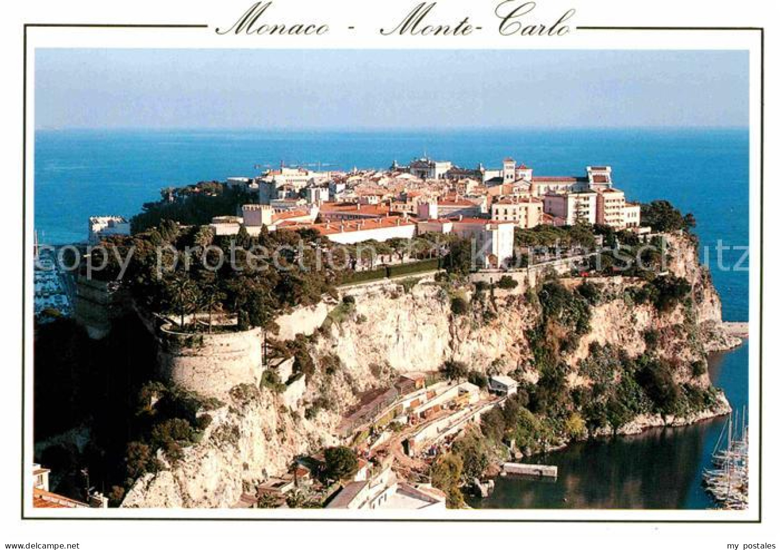 72843709 Monte-Carlo Fliegeraufnahme Le Rocher De Monaco Monte-Carlo - Sonstige & Ohne Zuordnung