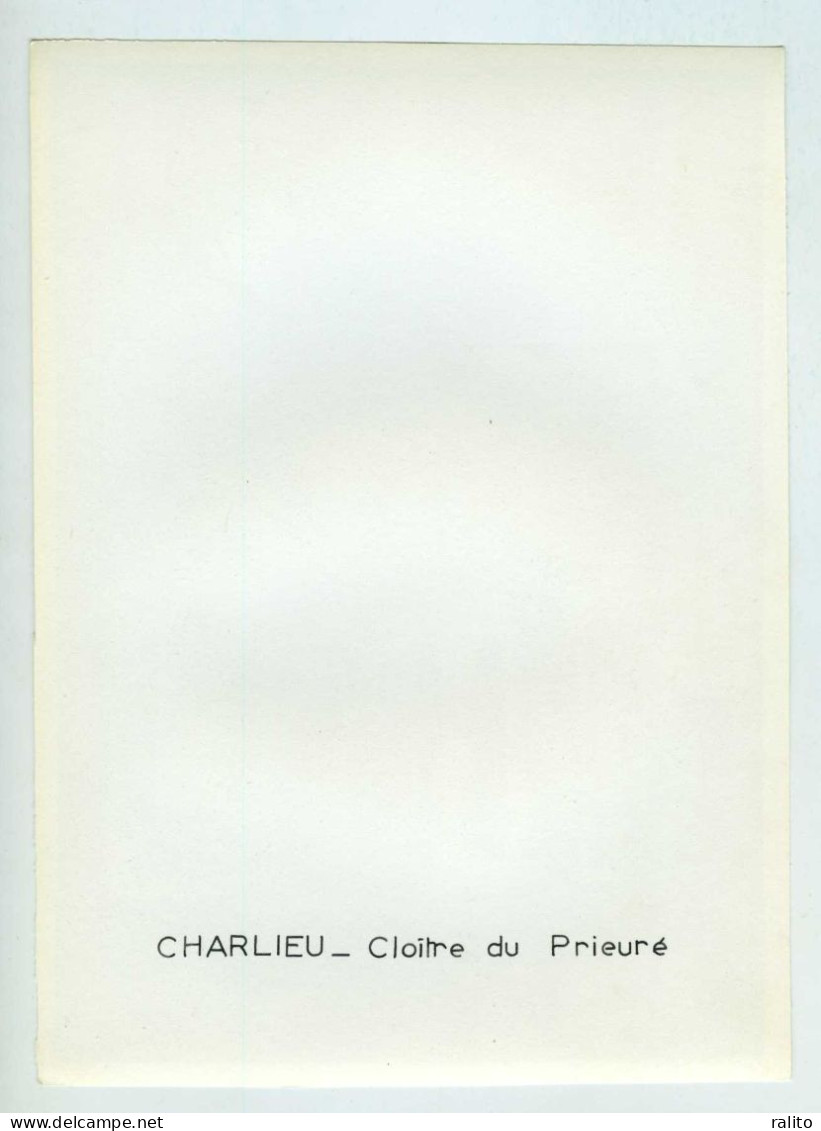 CHARLIEU Vers 1960 Prieuré Photo 20 X 14 Cm LOIRE - Orte