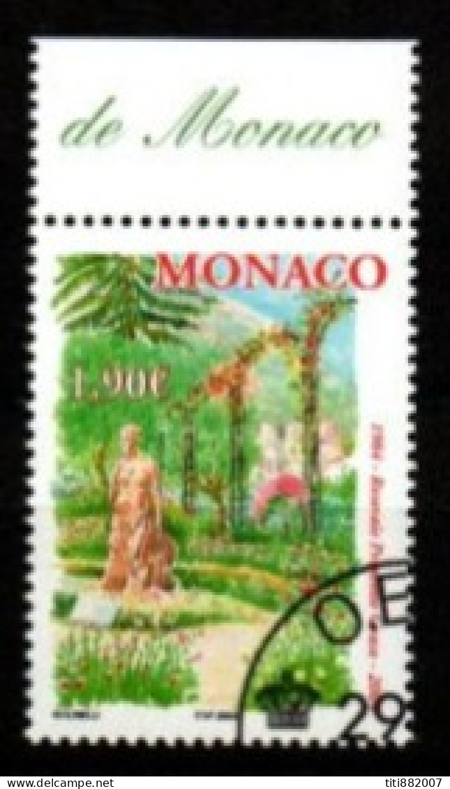 MONACO   -   2004 .   Y&T N° 2428 Oblitéré.   Roseraie - Used Stamps