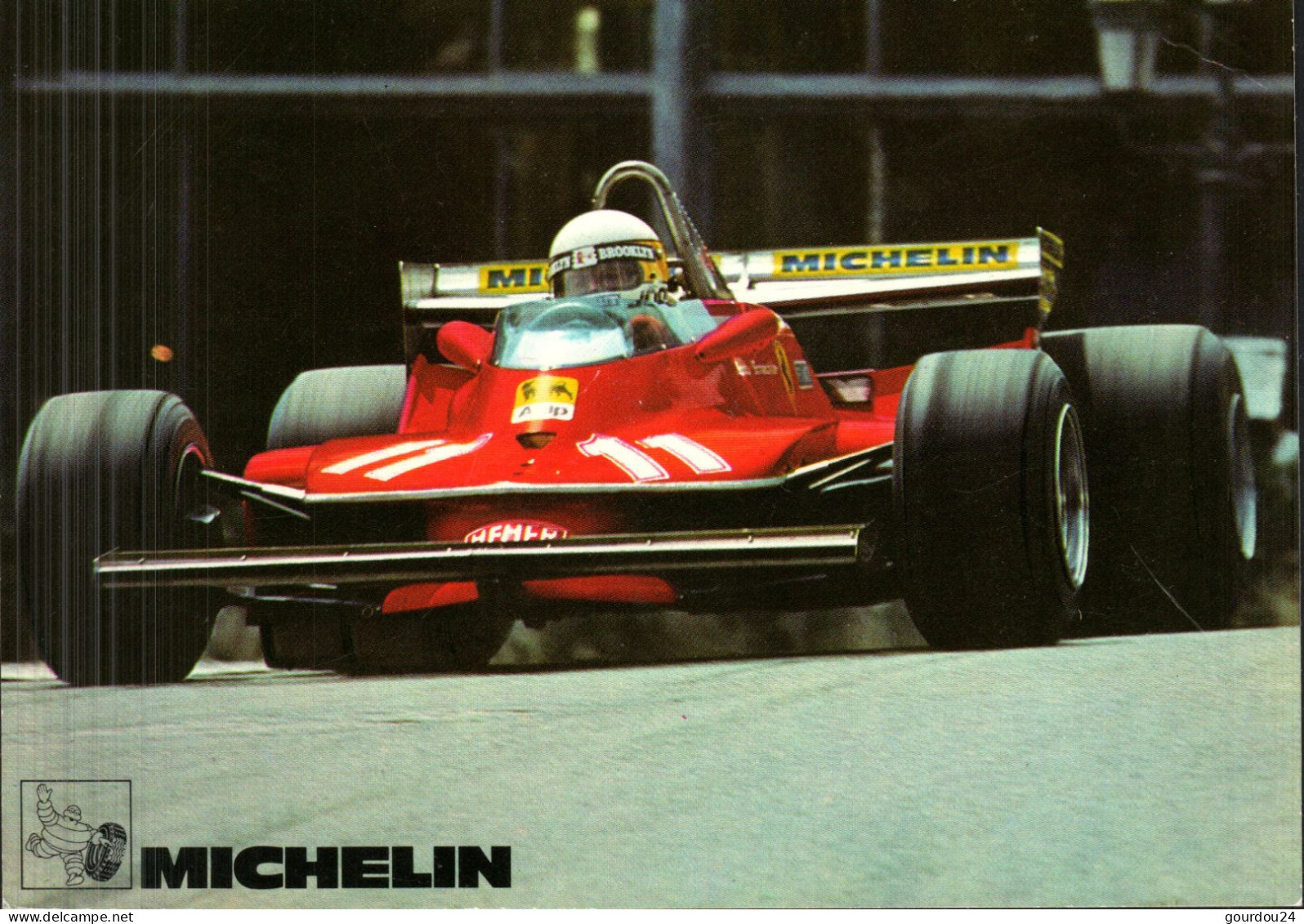 Formule 1 Jody SCHECKTER Sur Ferrari (Pneu Michelin En 1979) - Grand Prix / F1