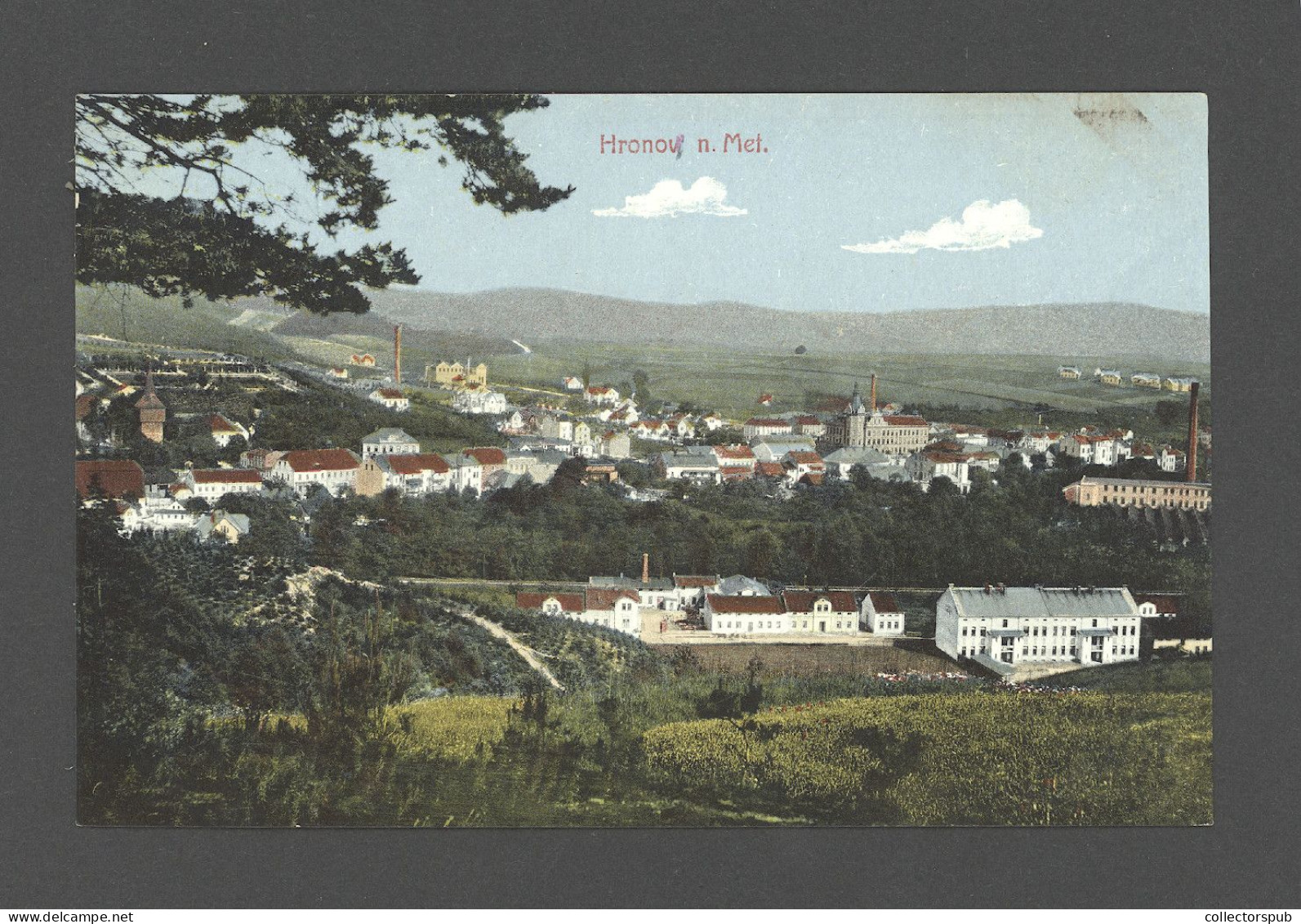 HRONOV  Old Postcard  1919 - Czech Republic