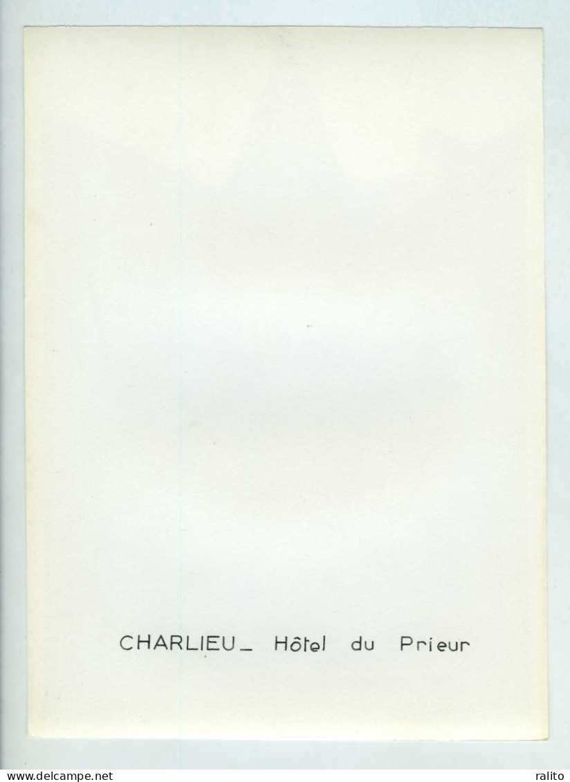 CHARLIEU Vers 1960 Prieuré Photo 20 X 14 Cm LOIRE - Plaatsen