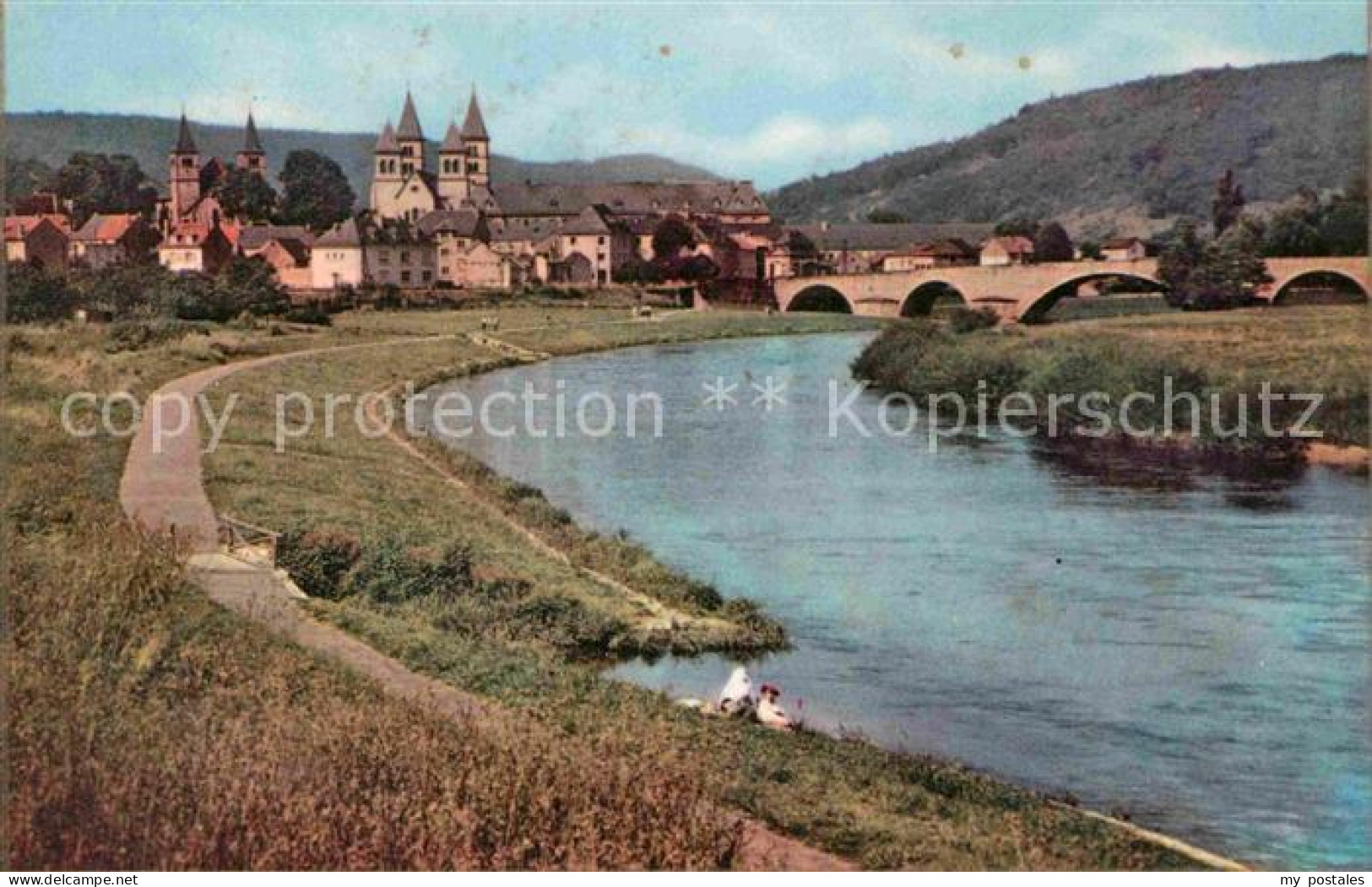 72843513 Echternach Panorama Et La Suere - Otros & Sin Clasificación