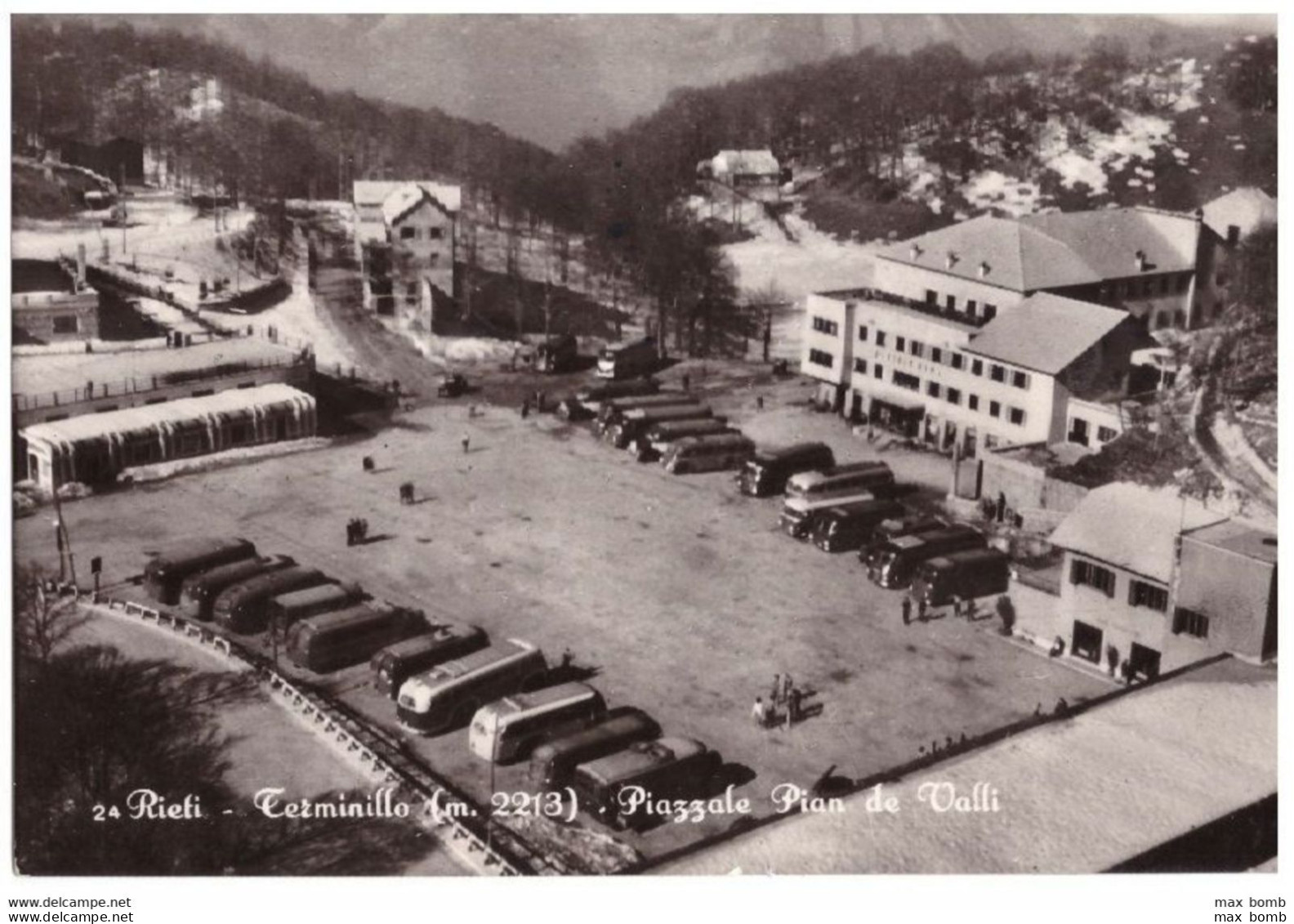 1952 RIETI 5 TERMINILLO  PIAZZALE PIAN DE VALLI - Rieti