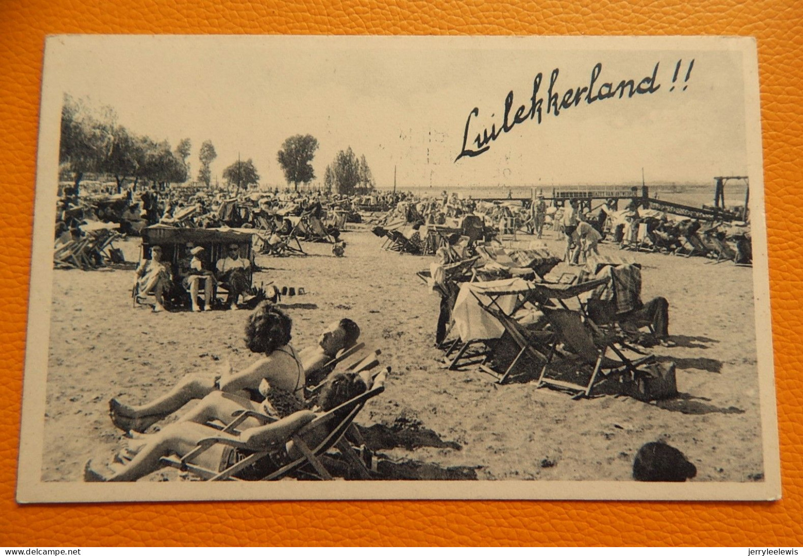 ANTWERPEN - SINT-ANNA STRAND -  Rustkuur  -  ANVERS PLAGE - Sainte Anne - La Sieste - Antwerpen