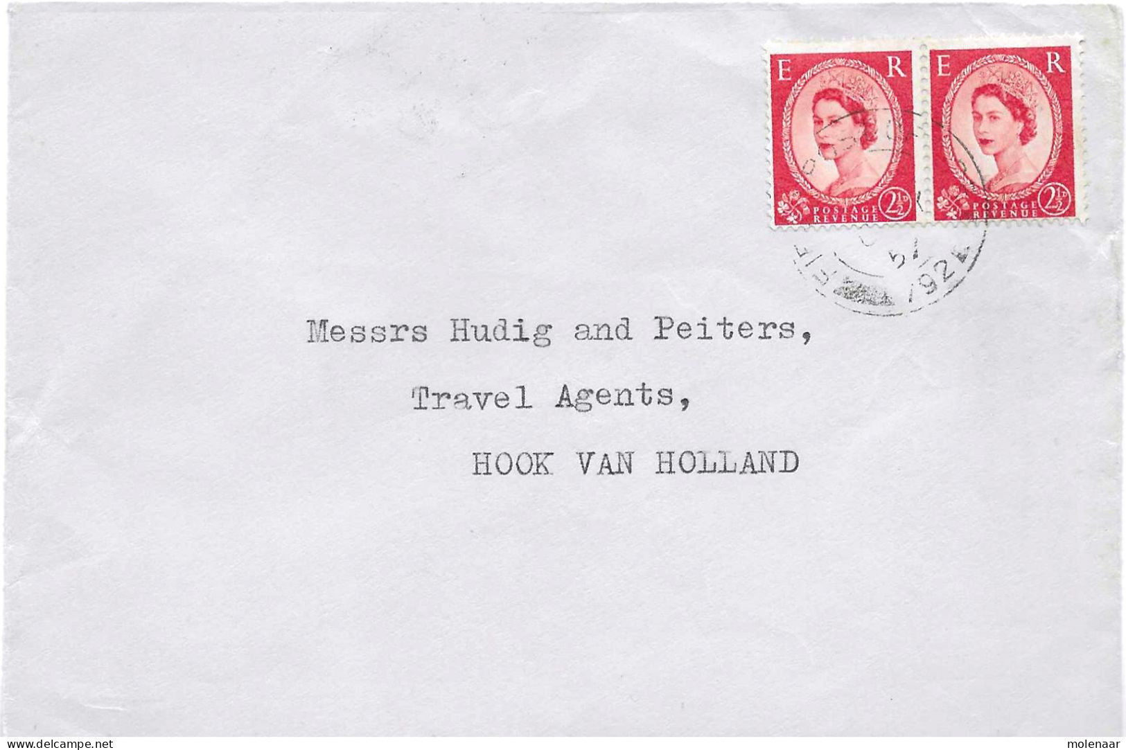 Postzegels > Europa > Groot-Brittannië >1952-2022 Elizabeth II > Brief Met 2x No. 260 Field Post Office 792,774  (17517) - Lettres & Documents