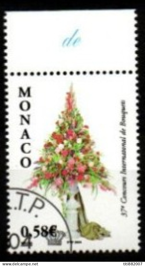 MONACO   -   2004 .   Y&T N° 2433 Oblitéré.   Bouquets - Used Stamps