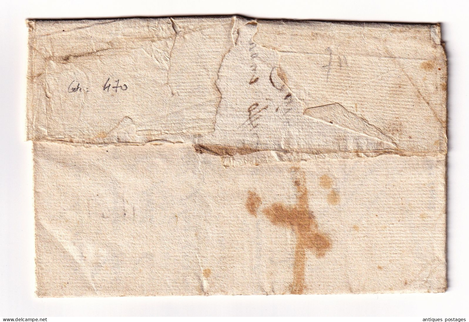 Lettre 1756 La Rochelle Gilbert Charente-Maritime Avec Correspondance Pour Niort Deux-Sèvres Jean Chaigneau Epicier - 1701-1800: Précurseurs XVIII