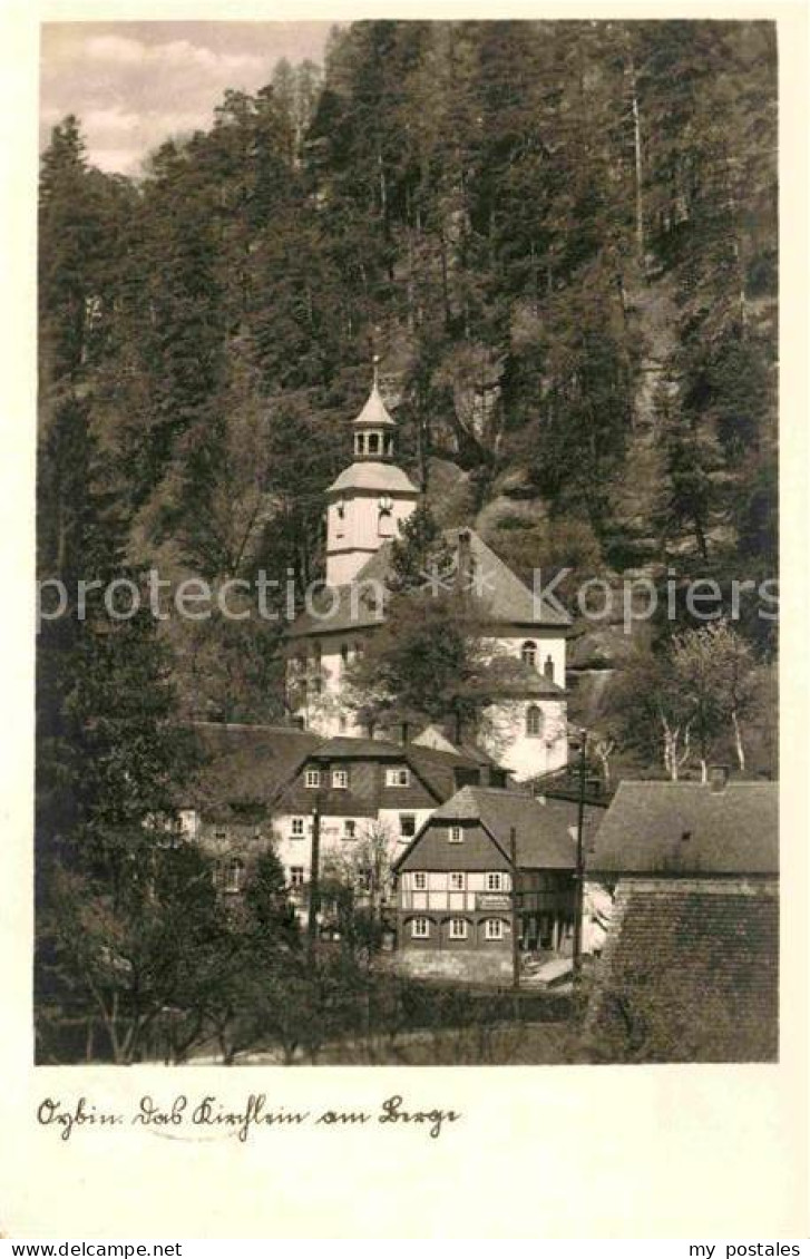 72843218 Oybin Kirchlein Am Berge Heiratskirche Zittauer Gebirge Silesia Karte N - Oybin