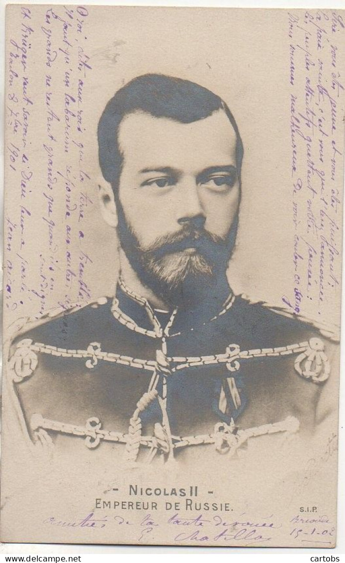 NICOLAS II  Empereur De RUSSIE - Russia