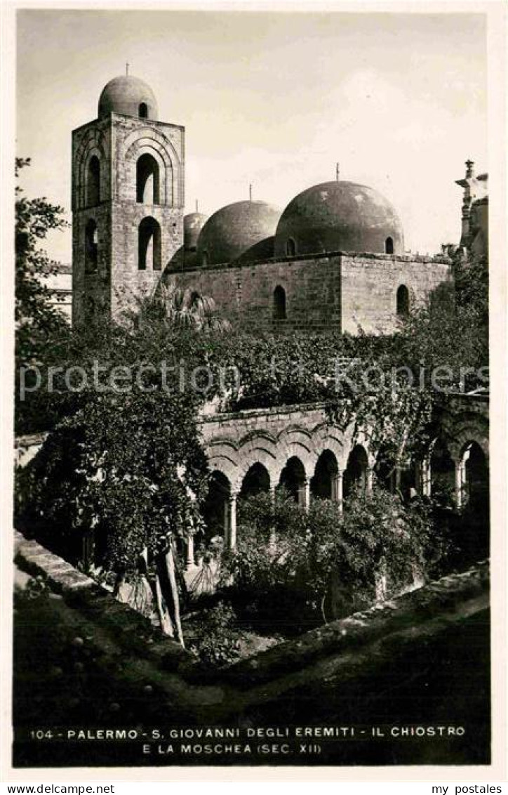 72843203 Palermo Sicilia Chiesa San Giovanni Degli Eremiti Chiostro E La Moschea - Other & Unclassified