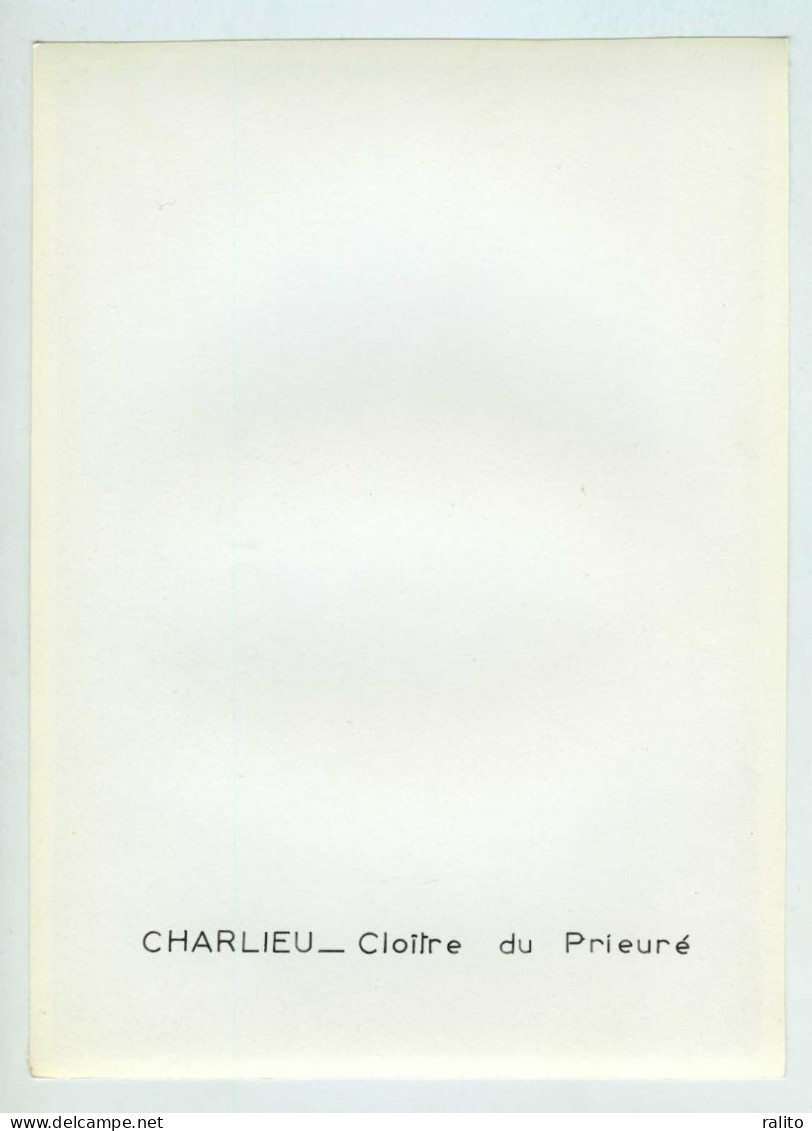 CHARLIEU Vers 1960 Prieuré Photo 14 X 20 Cm LOIRE - Lugares