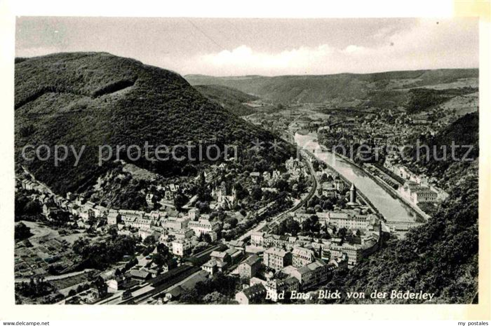 72843166 Bad Ems Panorama Blick Von Der Baederley Bad Ems - Bad Ems