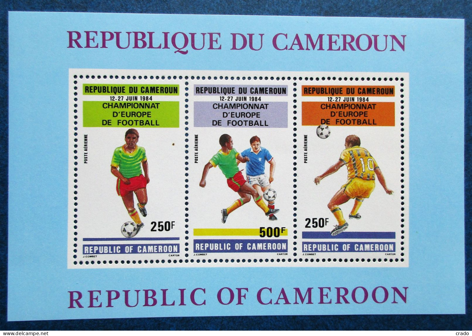 Bloc Neuf** Du Cameroun N°22 De 1984 Thème Football - Cameroon (1960-...)