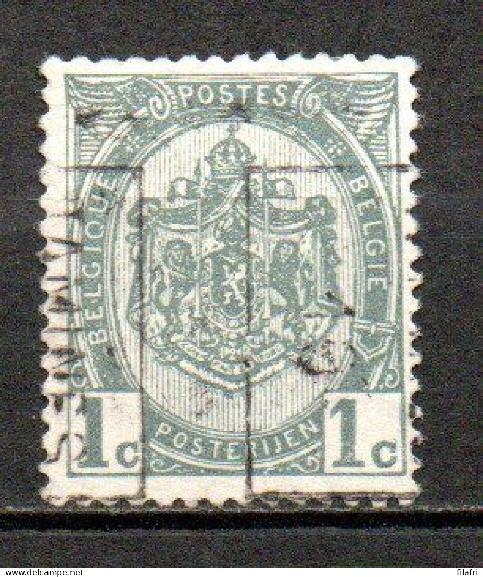 1484 Voorafstempeling Op Nr 81 - TAMINES 10 - Positie B - Roller Precancels 1910-19