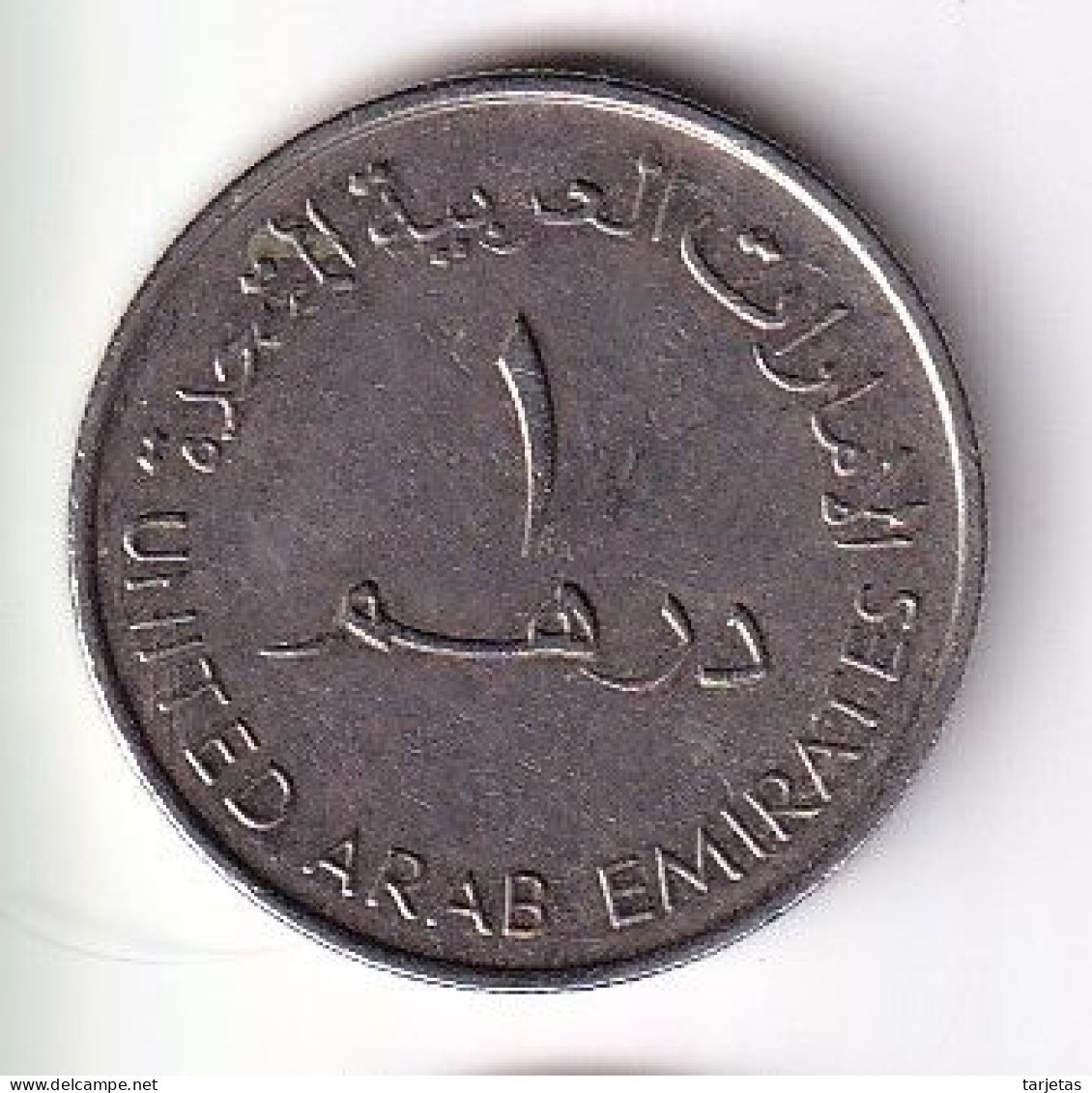 MONEDA DE EMIRATOS ARABES DE 1 DIRHAM DEL AÑO 2010 - I LOVE UAE (COIN) - Emiratos Arabes