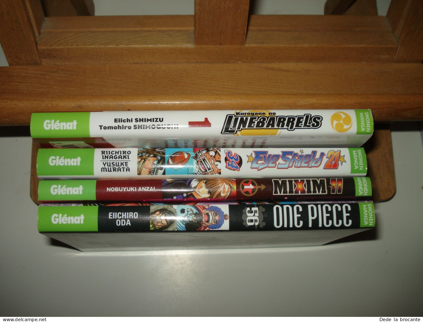 C56(16) / Lot 4 Mangas NEUF -  Kurogan No - One Piece - Mixim 11 - Eye Shield 21 - Manga [franse Uitgave]