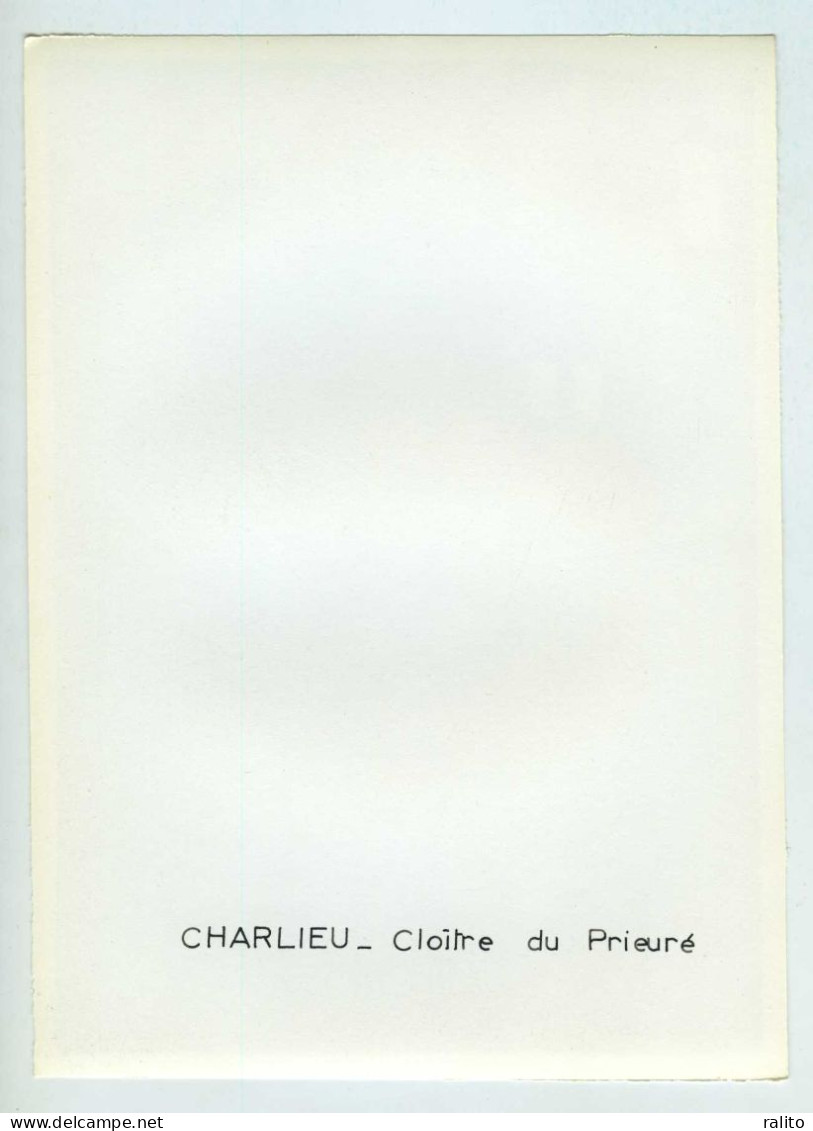 CHARLIEU Vers 1960 Prieuré Photo 20 X 14 Cm LOIRE - Orte
