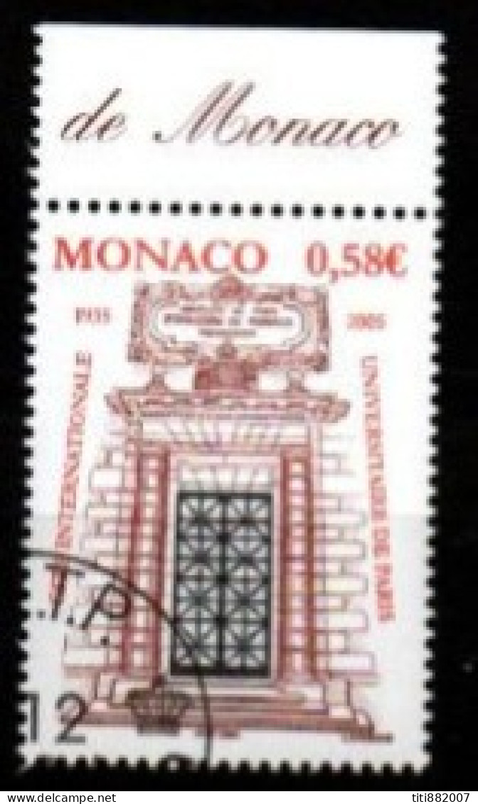 MONACO   -   2004 .   Y&T N° 2470 Oblitéré. Cité Universitaire - Used Stamps