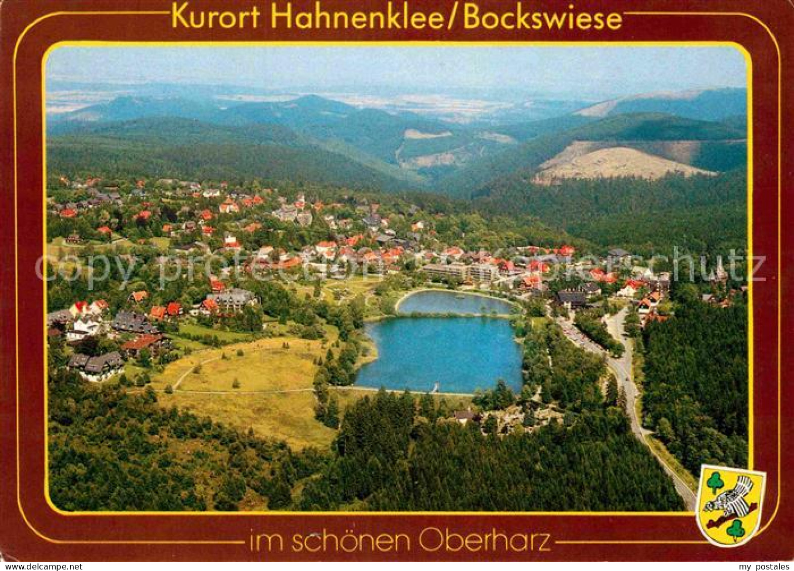 72842824 Hahnenklee-Bockswiese Harz Fliegeraufnahme Hahnenklee - Goslar
