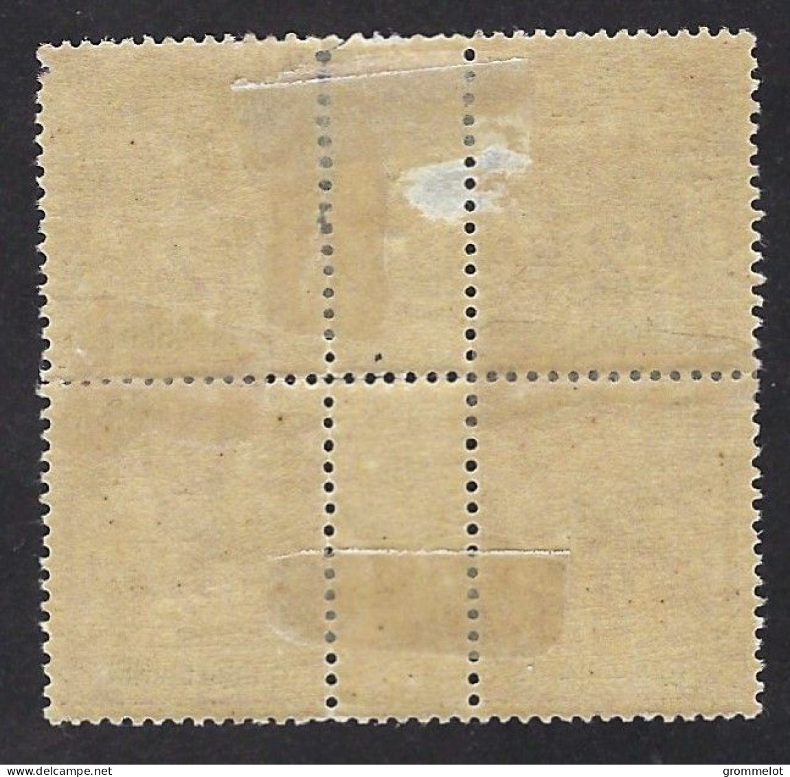 INDO-CHINE: N° 4 Bloc De 4 ,millésime 2, Neuf Marque De Charnière, Très Frais - Unused Stamps