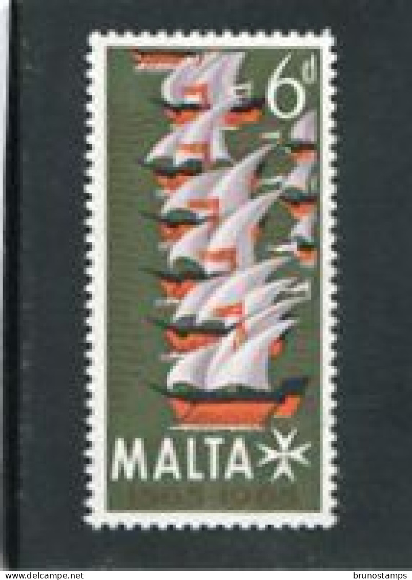 MALTA - 1965  6d  GREAT SIEGE  MINT NH - Malte