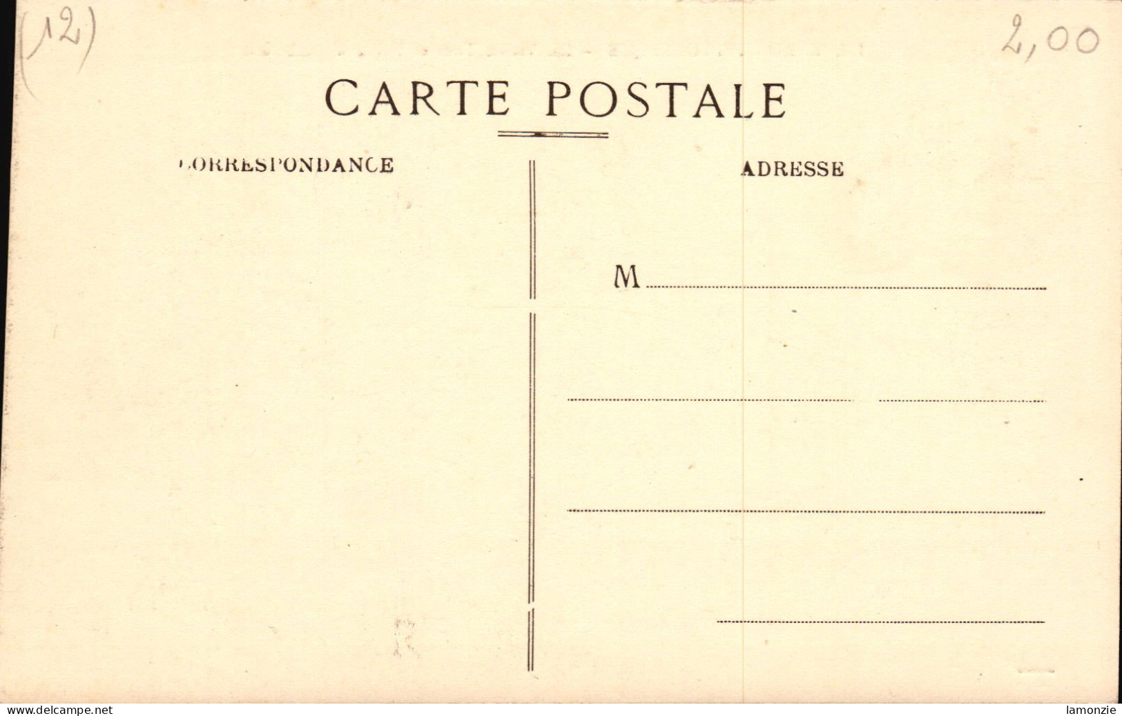 L' Aveyron Pittoresque. Cpa . - Vieille Tour Et Église D' AUBRAC.  (scans Recto - Verso) - Andere & Zonder Classificatie