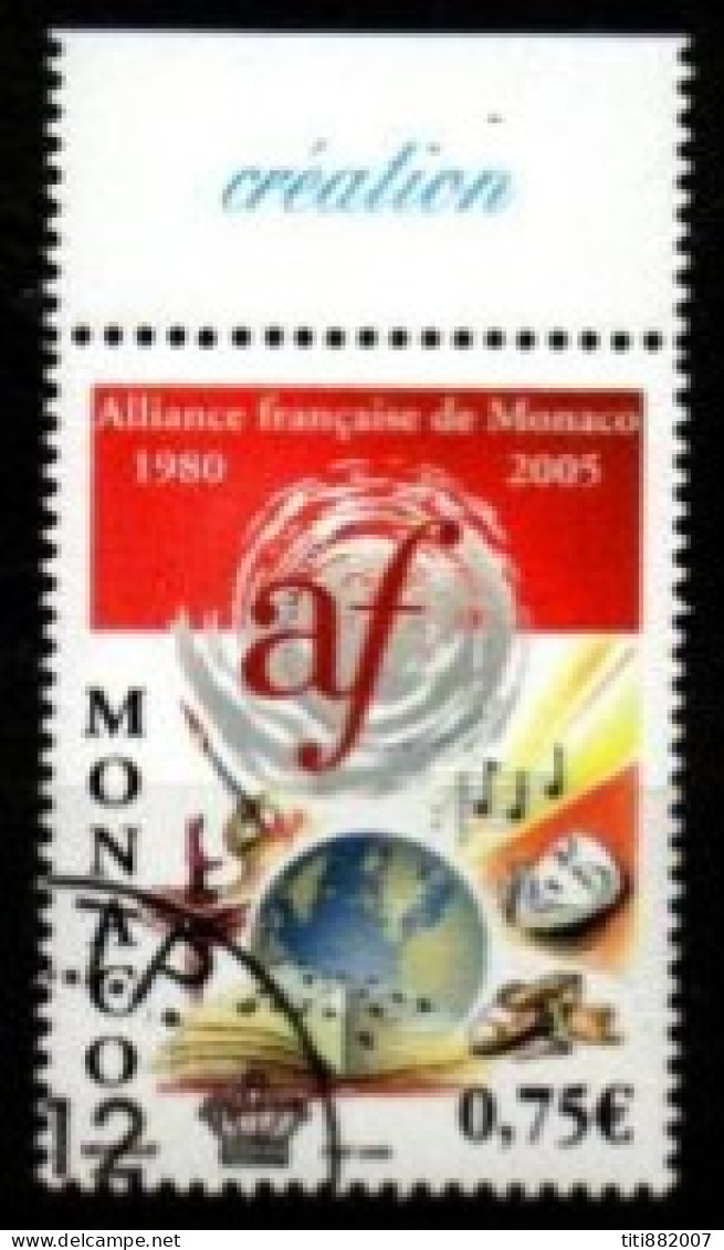 MONACO   -   2004 .   Y&T N° 2471 Oblitéré.  Arts - Usados