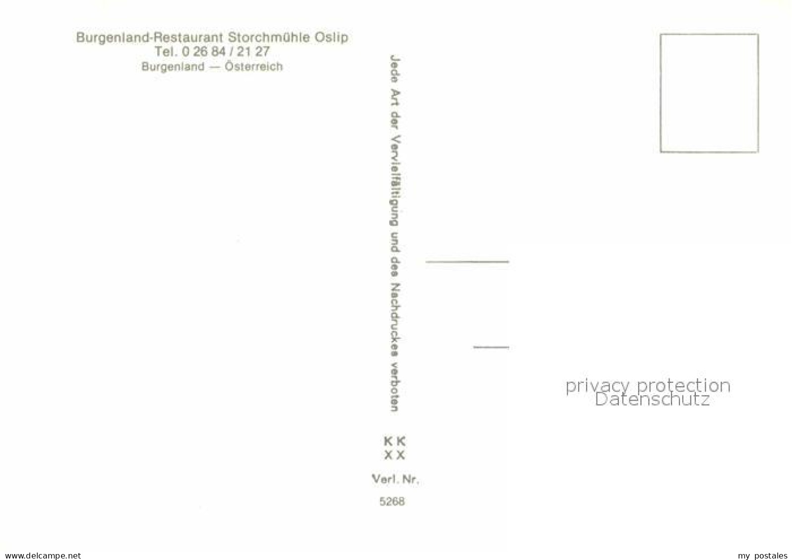 72842783 Oslip Burgenland Restaurant Storchmuehle Oslip - Other & Unclassified