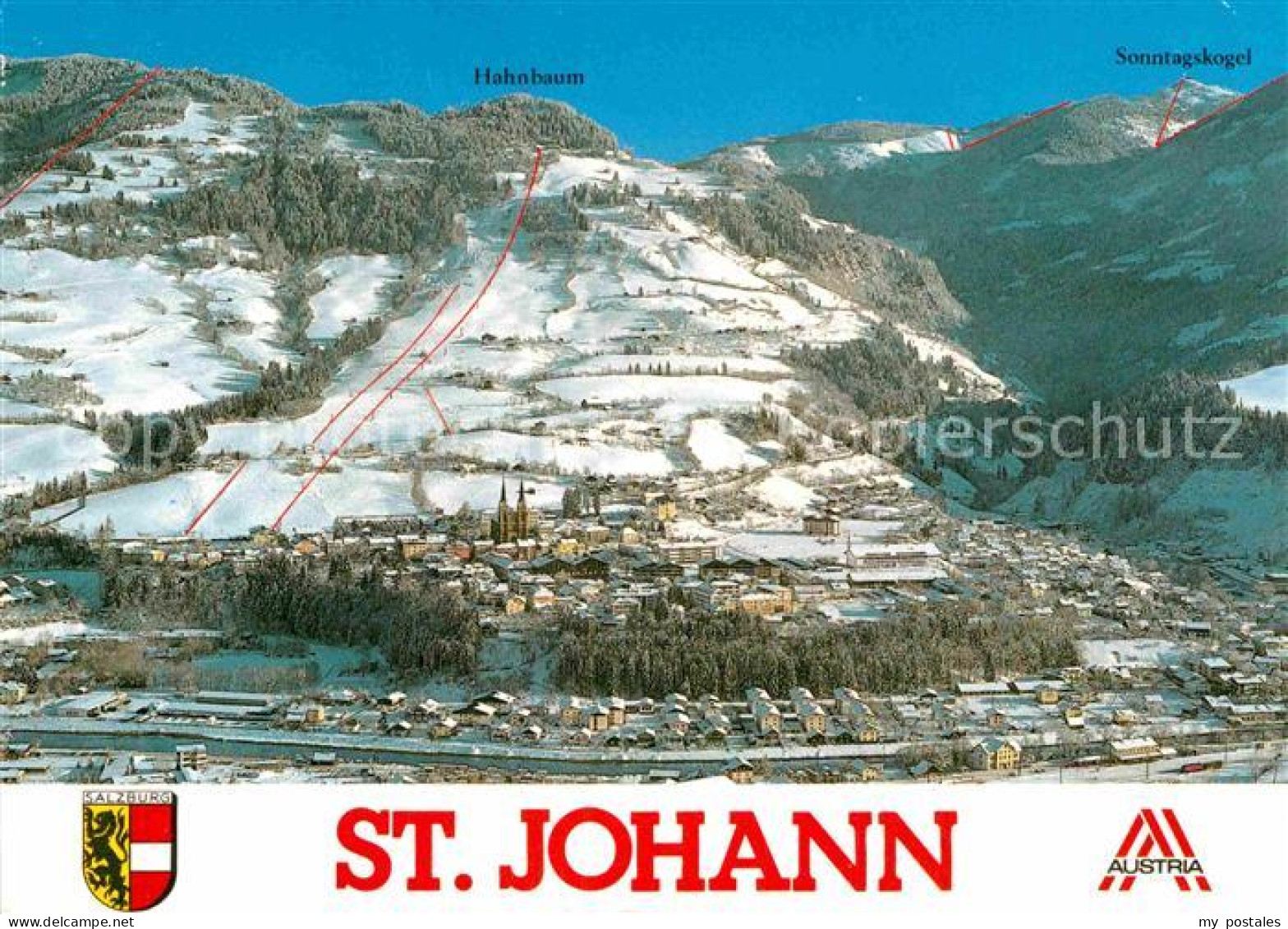 72842776 St Johann Pongau Drei Taeler Schischaukel  - Other & Unclassified